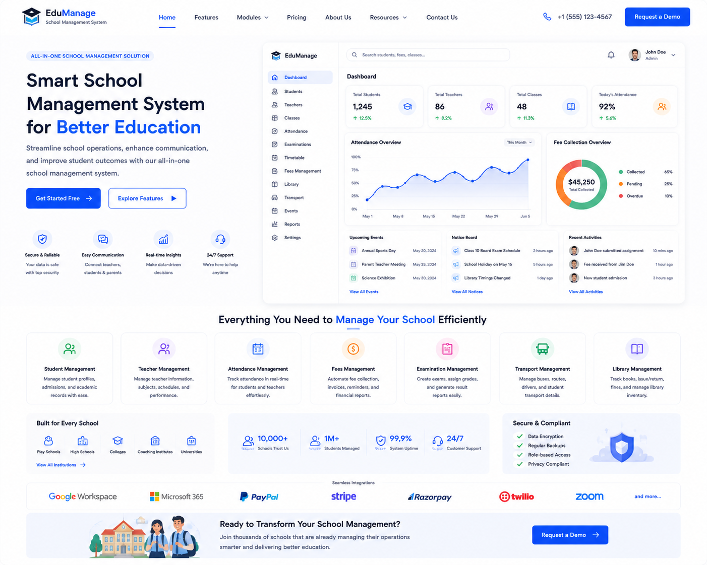 School Management System
